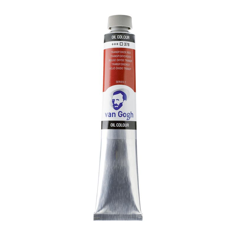 Oil color 60 ml series 2 Color Transparent Oxide Red. 378