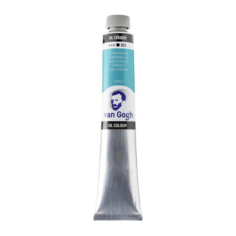 Ölfarbe 60 ml Serie 1 Color Türkisblau 522