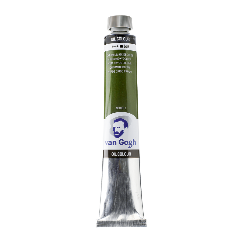 Oil colours 60 ml series 2 Color Chrome Oxide Green . 668