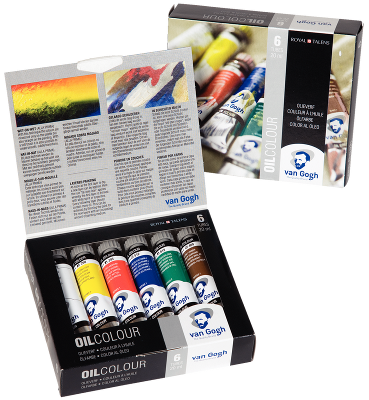 Van Gogh Set de Óleo 6 tubos de 20ml