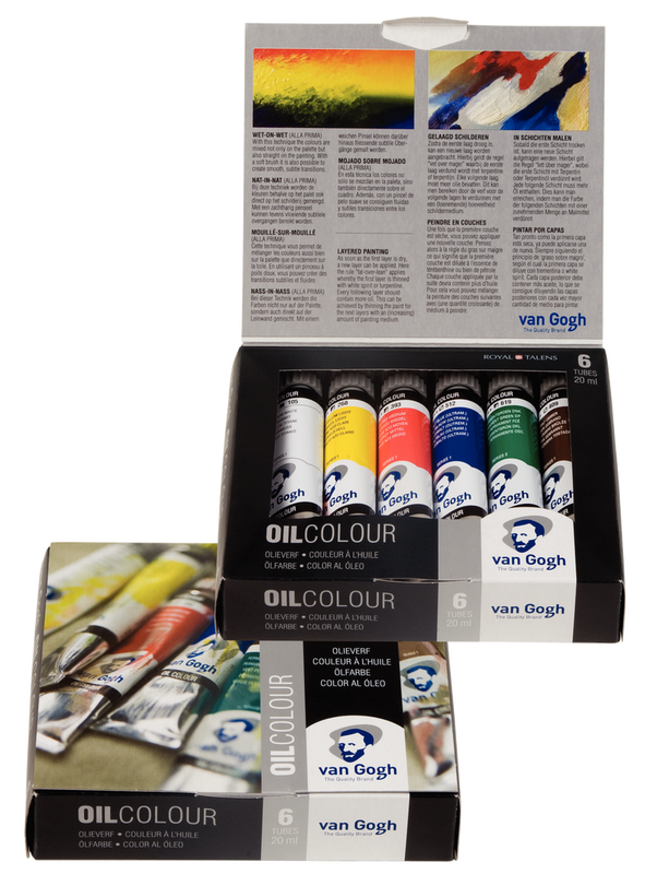 Van Gogh Set de Óleo 6 tubos de 20ml