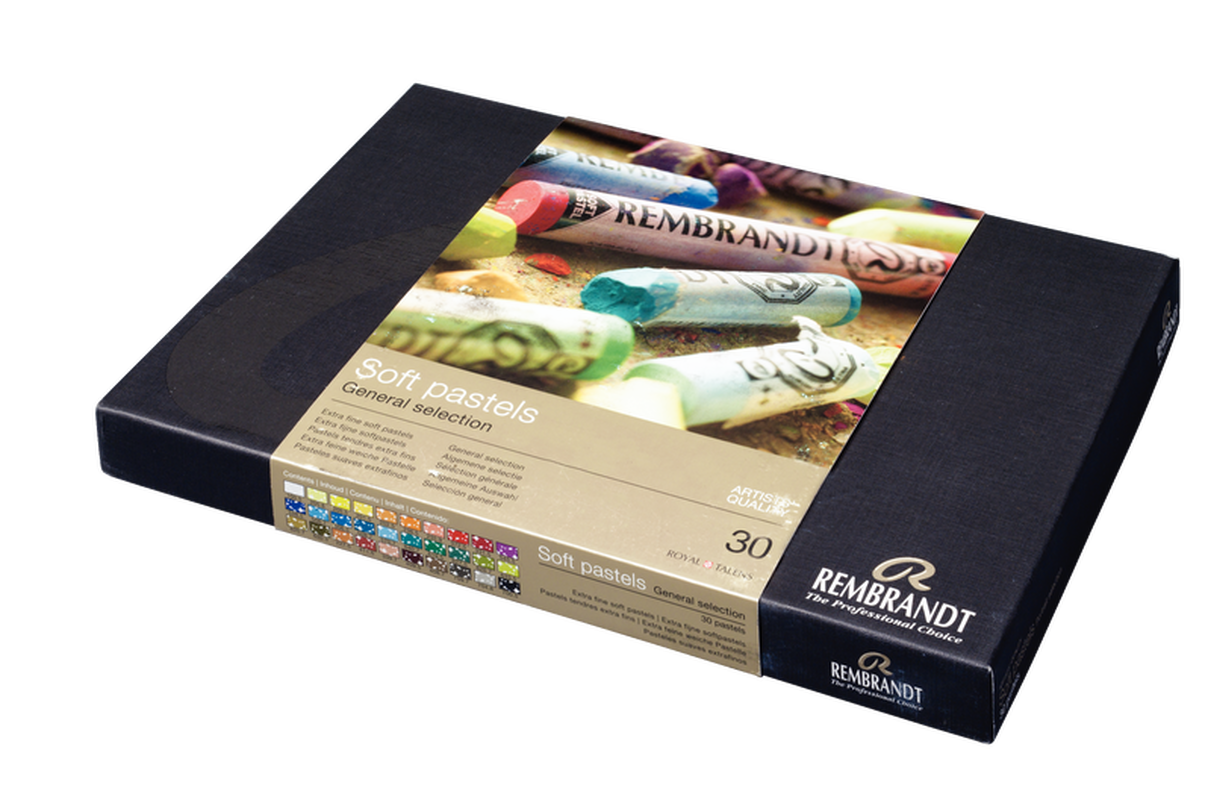 Rembrandt Caja de Soft Pasteles  30 barras enteras