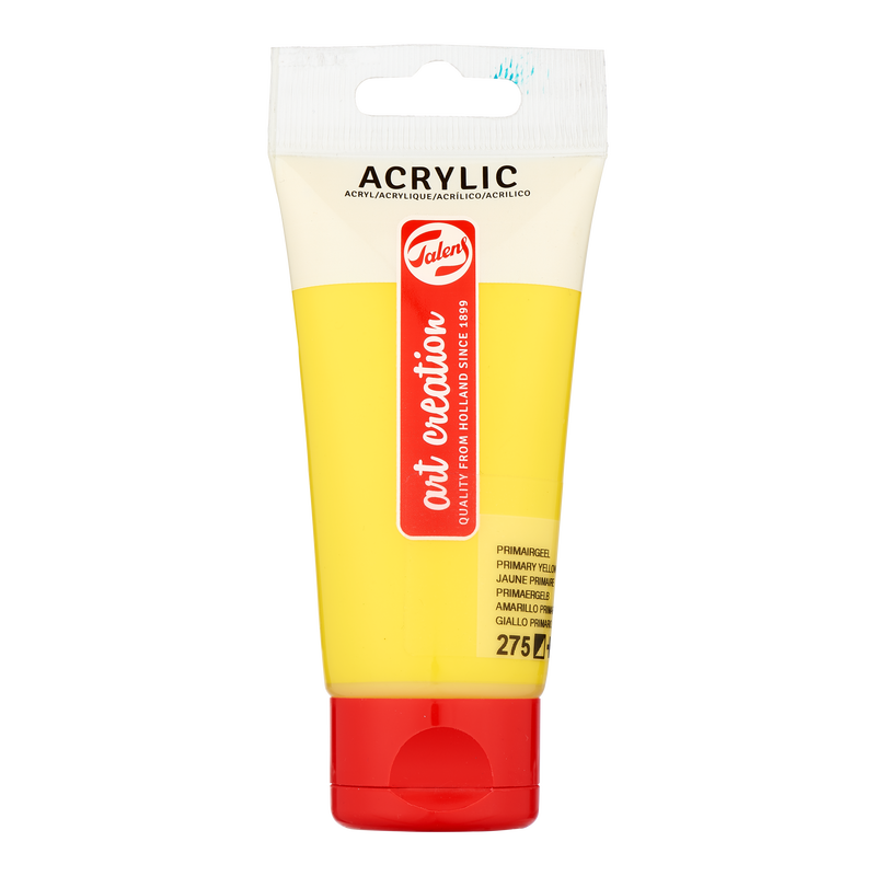 Acrylic 75 ml Color Yellow Primary 275