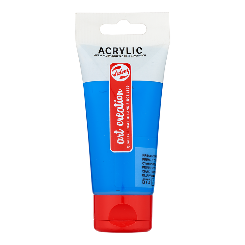 Acrylic 75 ml Color Primary Blue Cyan 572