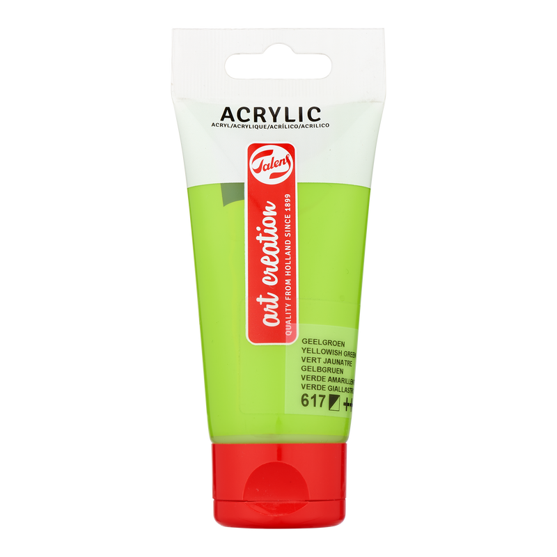 Acrylic 75 ml Color Green Yellowish Green 617