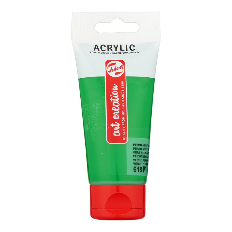 Acryl 75 ml Color Permanent Grün Klar 618