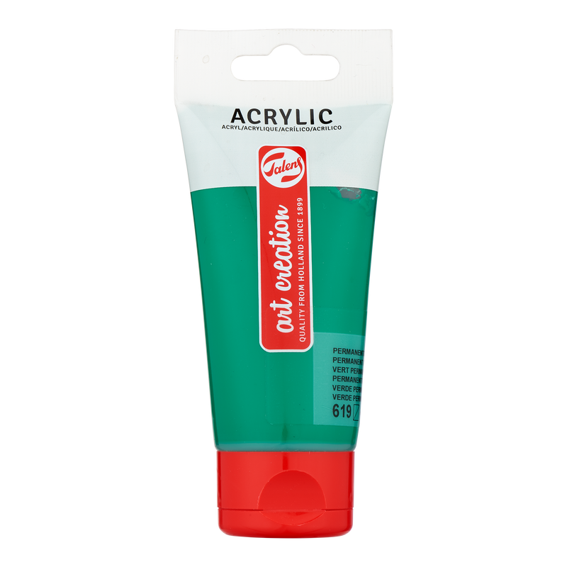 Acryl 75 ml Color Permanent Grün Dunkel 619