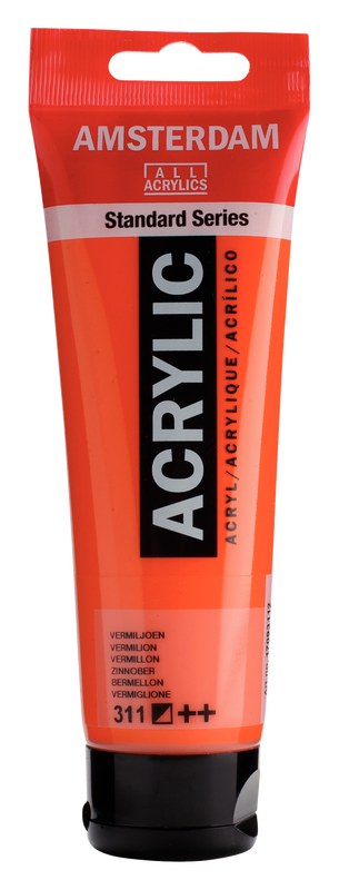 Amsterdam Acrílico 120 ml Color Bermellón 311