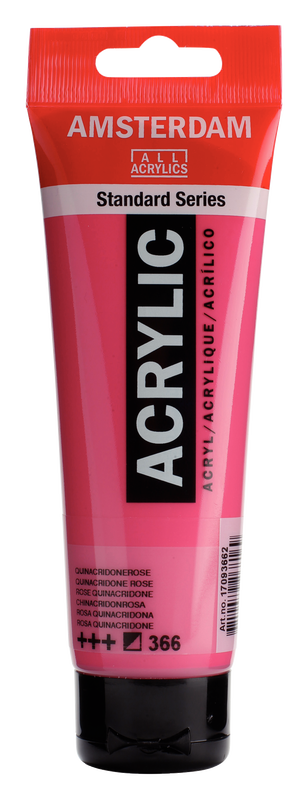 Amsterdam Acrílico 120 ml Color Rosa Quinacridona 366