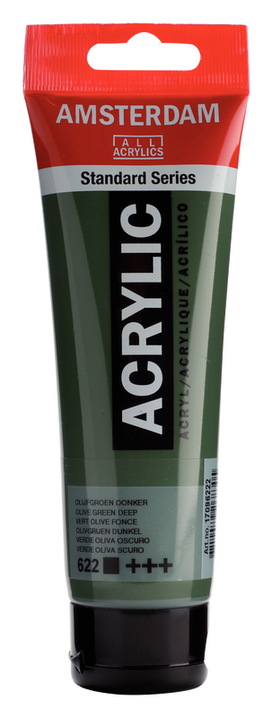 Acryl 120 ml Color Dunkel-Olivgrün 622
