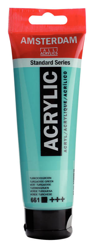 Acrylic 120 ml Color Turquoise Green 661