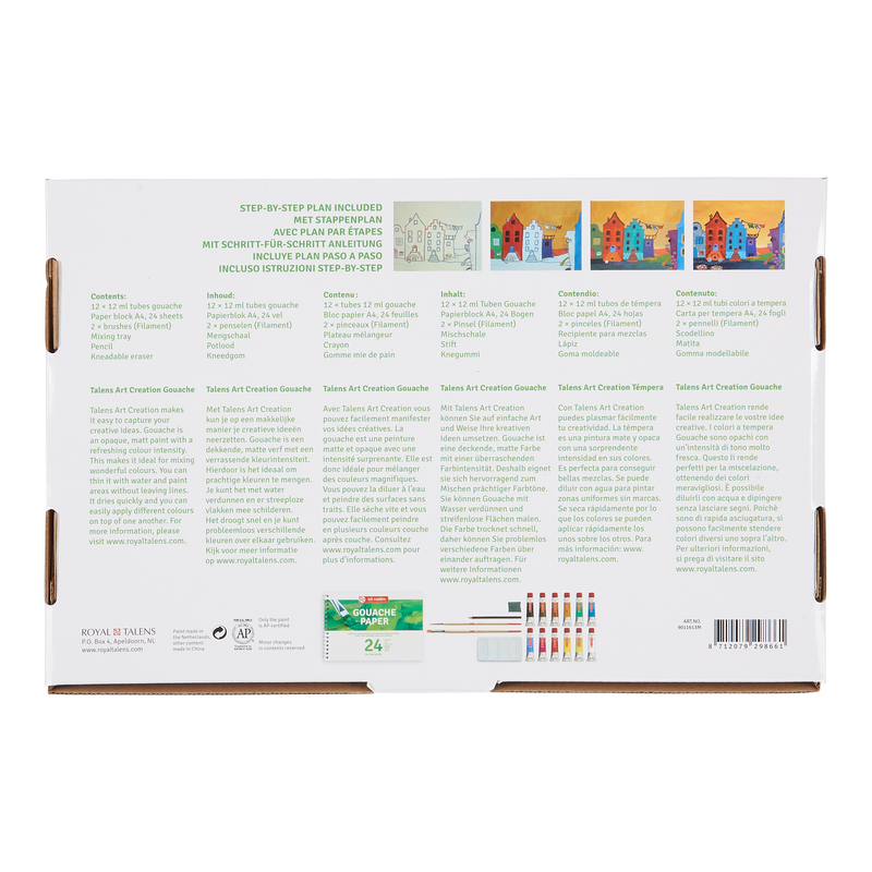Art Creation Combi Set of Gouache Colors