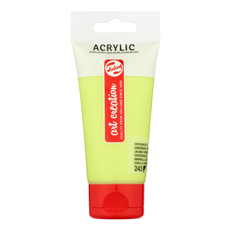 Acryl 75 ml Color Grünlich Gelb 243