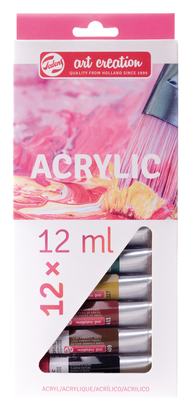 Art Creation Satz von 12 Acryltuben x 12 ml