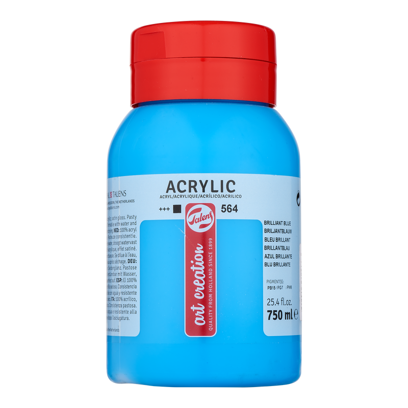 Acryl 750 ml Color Hellblau 564