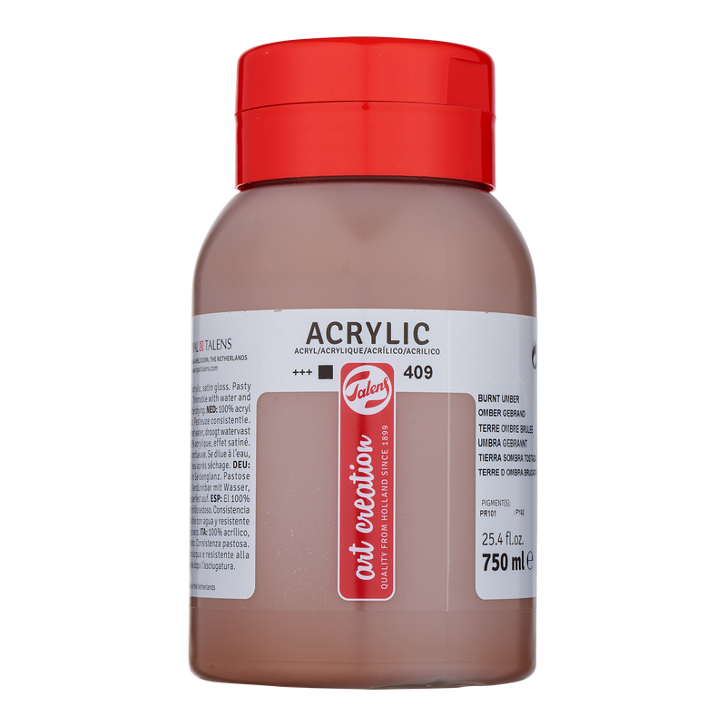 Acryl 750 ml Color Erde Taupe Schatten 409