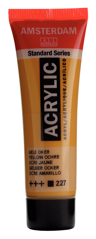 Amsterdam Acrílico 20 ml Color Ocre Amarillo 227