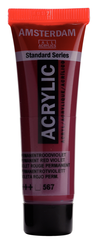 Amsterdam Acrílico 20 ml Color Violeta Rojo Permanente 567