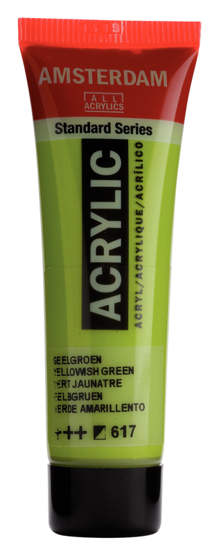 Acrylic 20 ml Color Green Yellowish Green 617