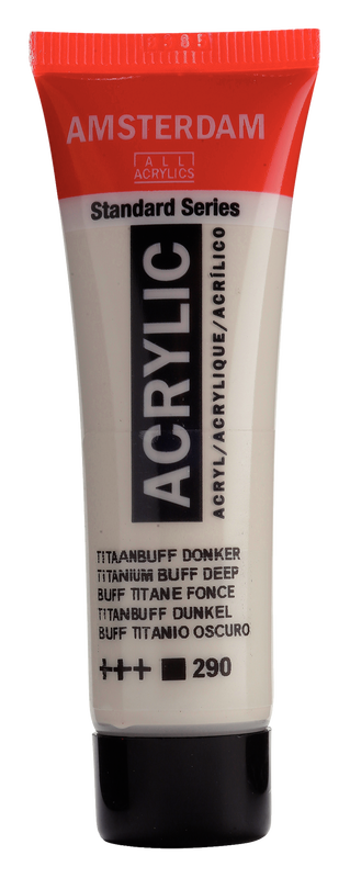 Acryl 20 ml Color Buff Dark Titanium 290