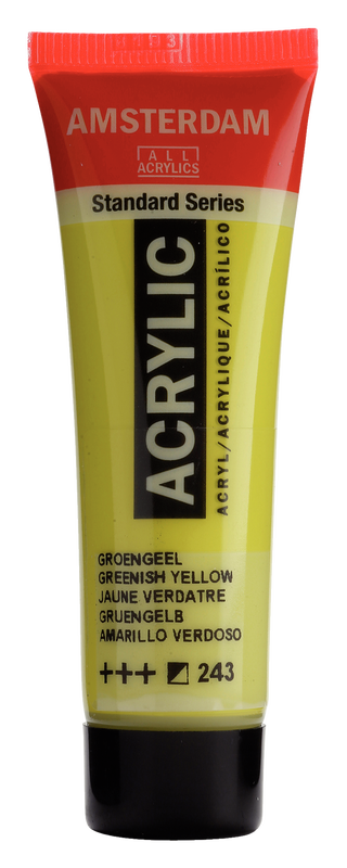 Acrylic 20 ml Color Greenish yellow 243
