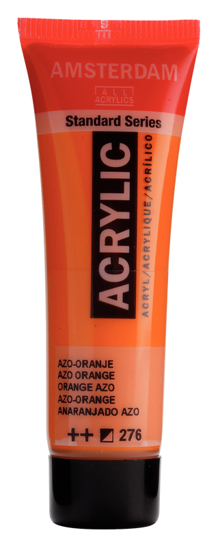 Acryl 20 ml Color Orange Azo 276