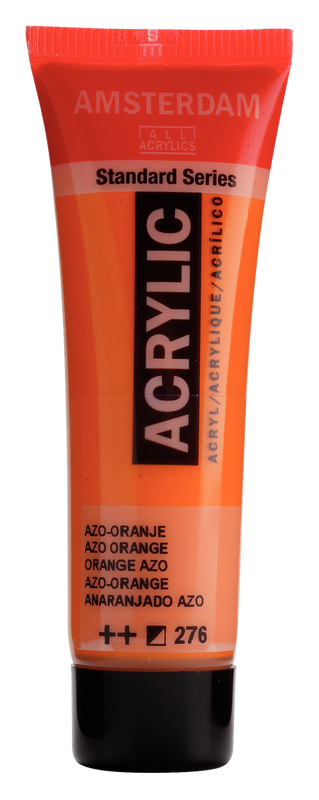 Acrylic 20 ml Color Orange Azo 276