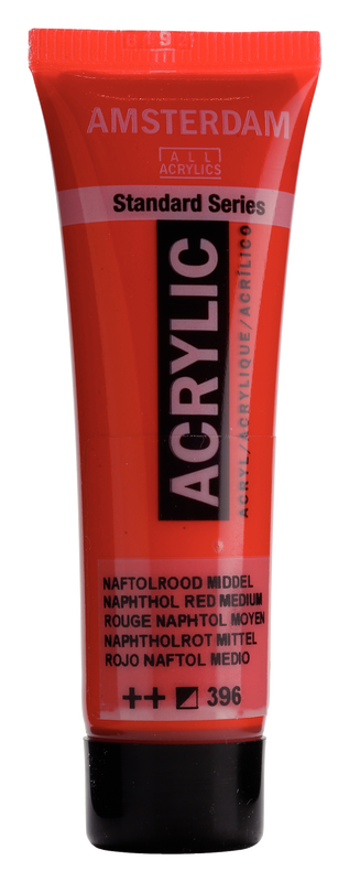 Acryl 20 ml Color Naftol Rot Medium 396