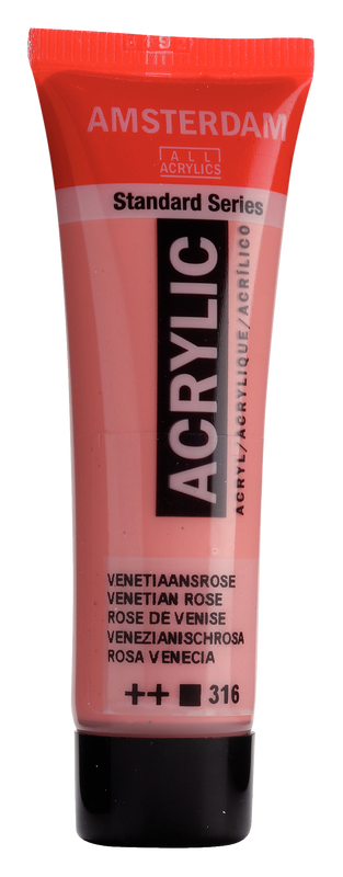 Acrylic 20 ml Color Pink Venice 316