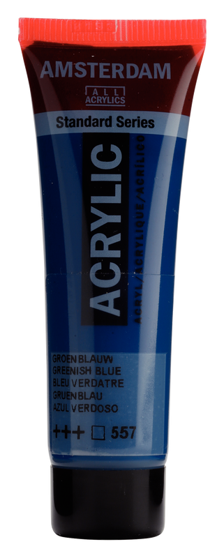 Acryl 20 ml Color Grünlich Blau  557