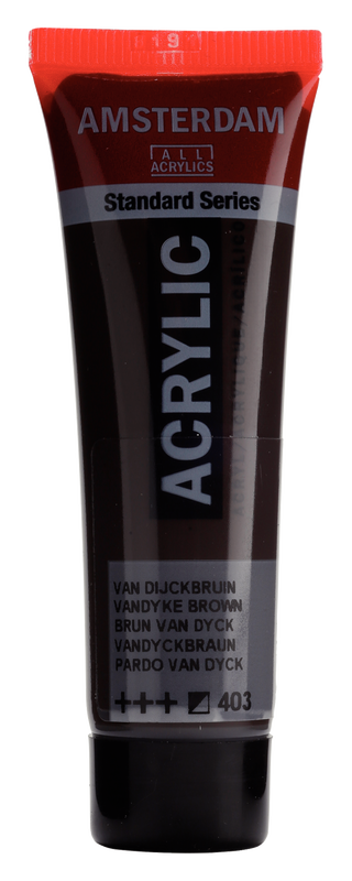 Acryl 20 ml Color Pardo Van Dyck 403
