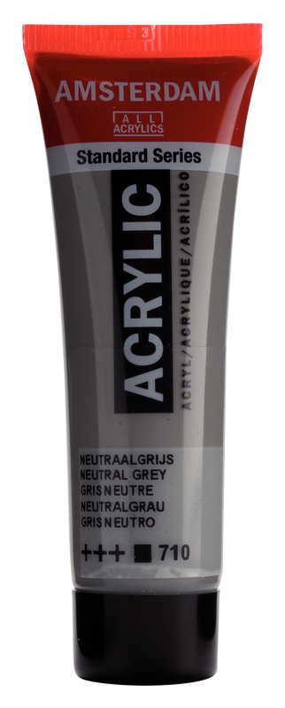 Amsterdam Acrílico 20 ml Color Gris Neutro 710