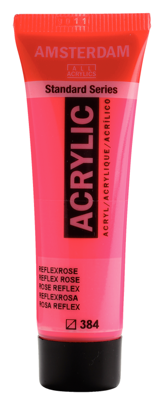 Amsterdam Acrílico 20 ml Color Rosa Reflex 384