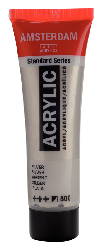 Acrylic 20 ml Color Silver 800