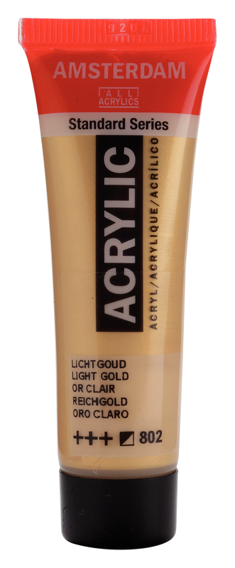 Acryl 20 ml Color Licht Gold 802