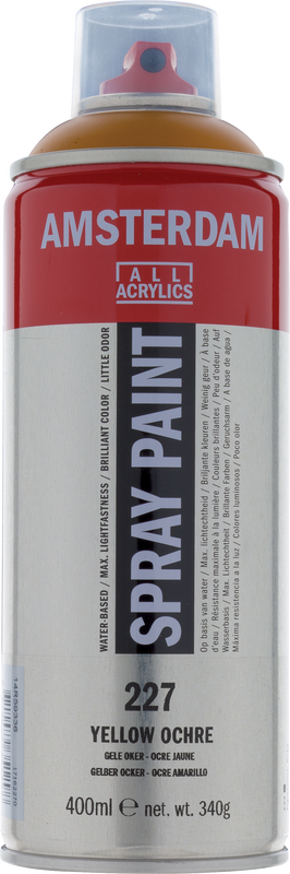 Amsterdam Acryl-Spray Nummer 227 Farbe Ockergelb 400ml