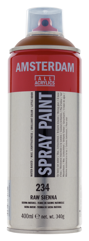 Amsterdam Acrylic Spray Number 234 Color Natural Sienna Earth 400ml