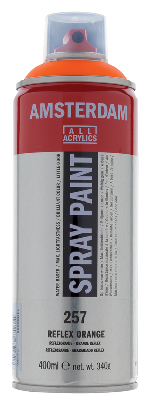 Amsterdam Acrylic Spray Nummer 257 Farbe Reflex Orange 400ml