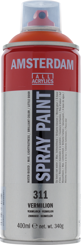 Amsterdam Acryl-Spray Nummer 311 Farbe Zinnoberrot 400ml