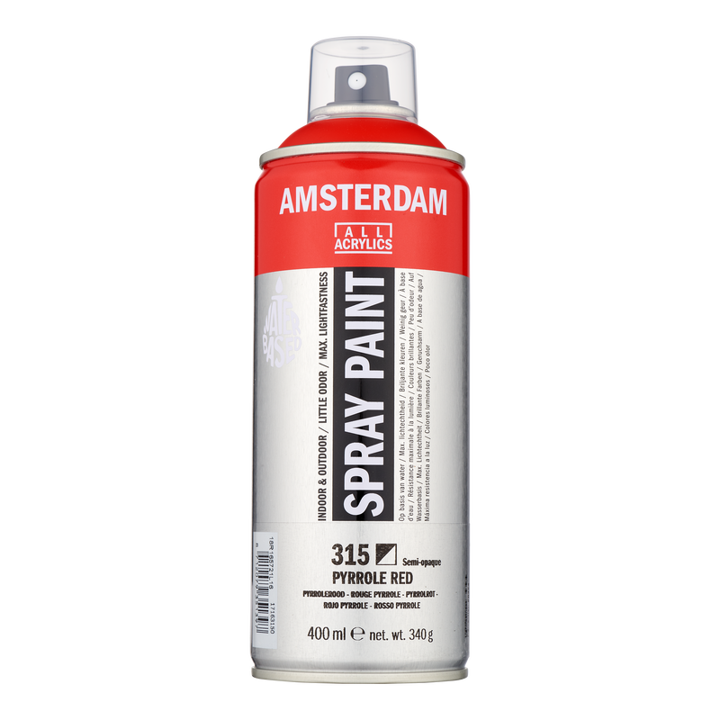 Amsterdam Acrylic Spray Number 315 Color Pyrrole Red 400ml