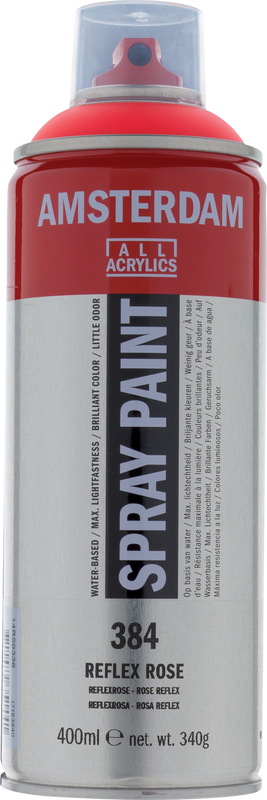 Amsterdam Acryl-Spray Nummer 384 Farbe Reflex Pink 400ml