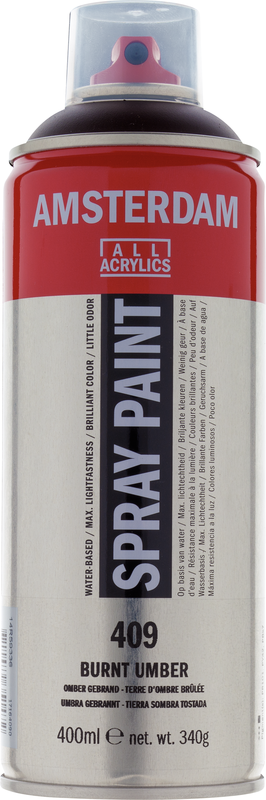 Amsterdam Acrylic Spray Number 409 Color Toasted Earth Shadow 400ml