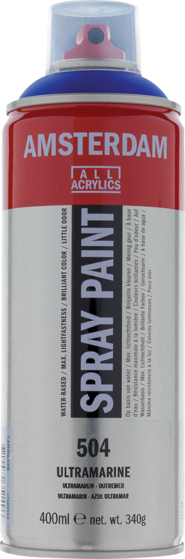 Amsterdam Acrylspray Nummer 504 Farbe Ultramarinblau 400ml