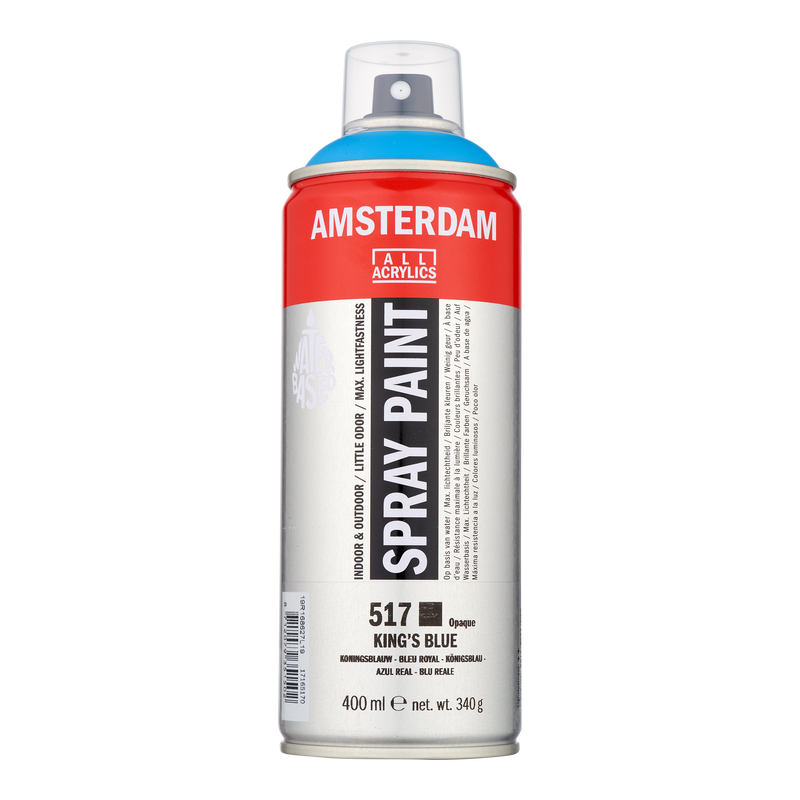 Amsterdam Acrylic Spray Number 517 Color Royal Blue 400ml