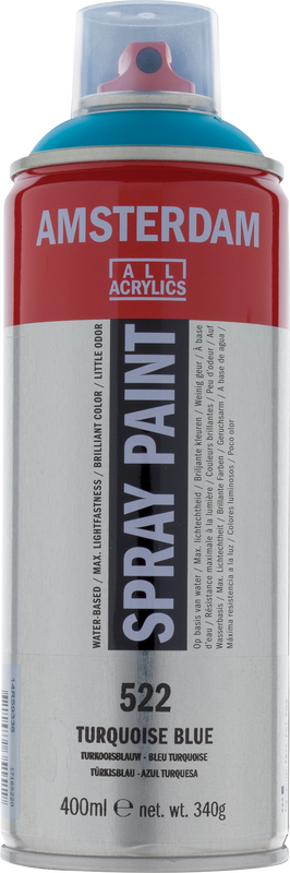 Amsterdam Acrylspray Nummer 522 Farbe Türkisblau 400ml