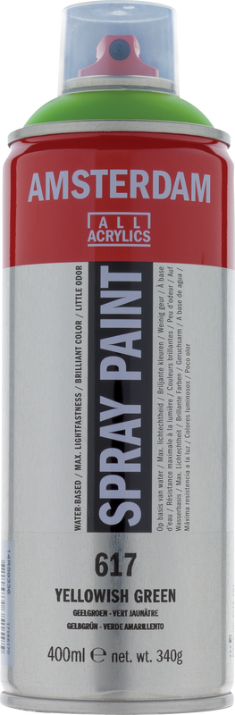 Amsterdam Acrylspray Nummer 617 Farbe Gelblich Grün 400ml