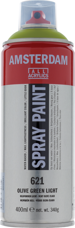 Amsterdam Acrylspray Nummer 621 Farbe Helles Olivgrün 400ml