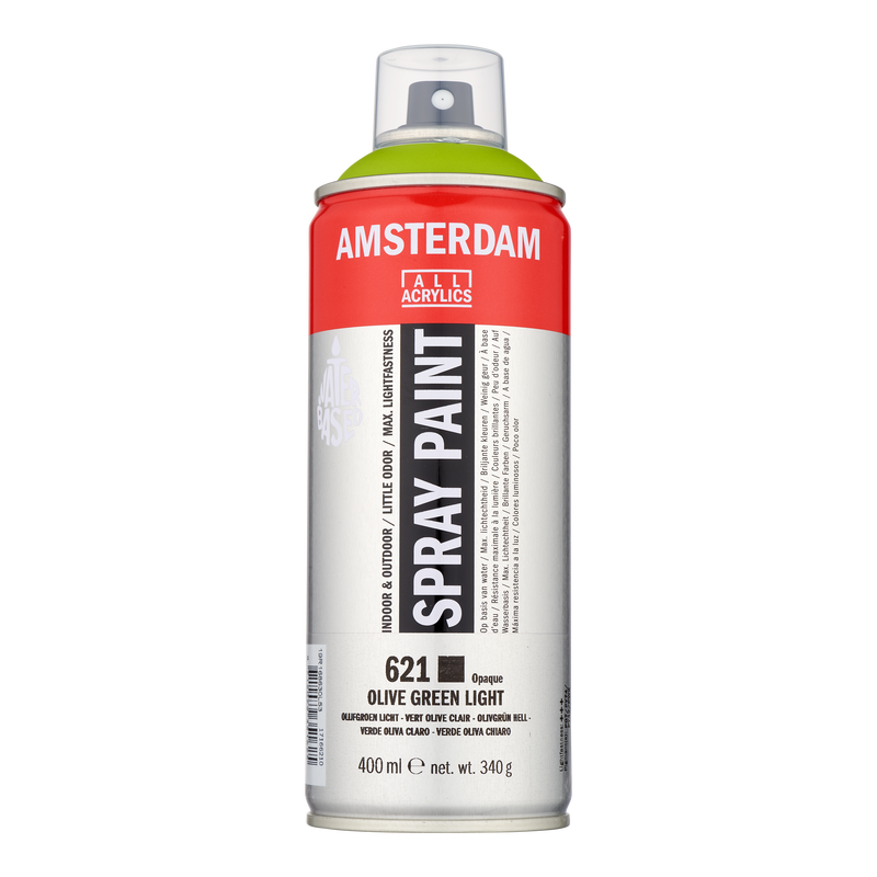 Amsterdam Acrylspray Nummer 621 Farbe Helles Olivgrün 400ml