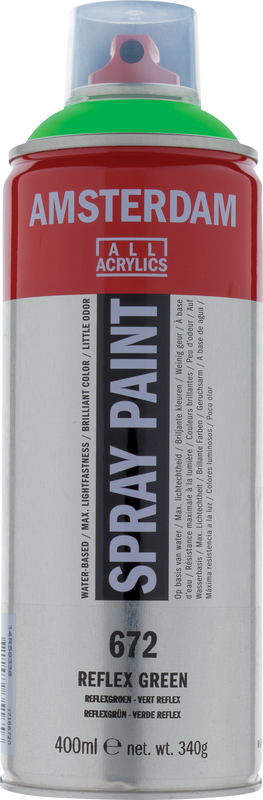 Amsterdam Acrylspray Nummer 672 Farbe Reflex Grün 400ml