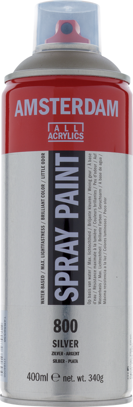 Amsterdam Acryl-Spray Nummer 800 Farbe Silber 400ml